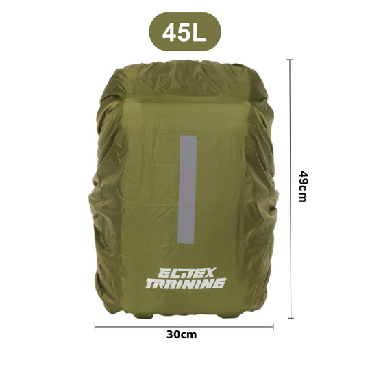 Funda protectora Tactical Green para Mochila 45L - Elitex Training