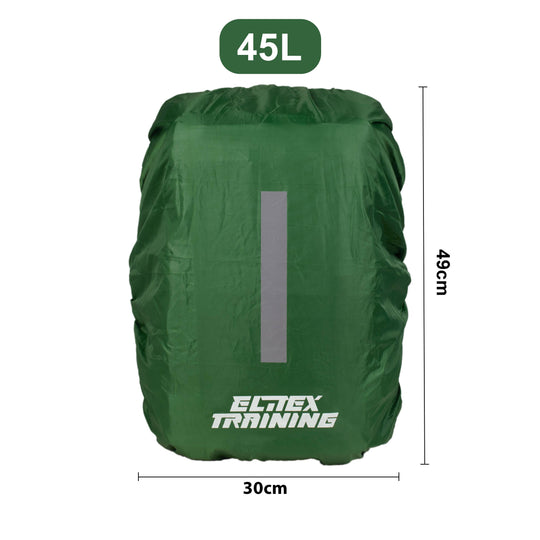 Funda protectora Verde para Mochila 45L - Elitex Training