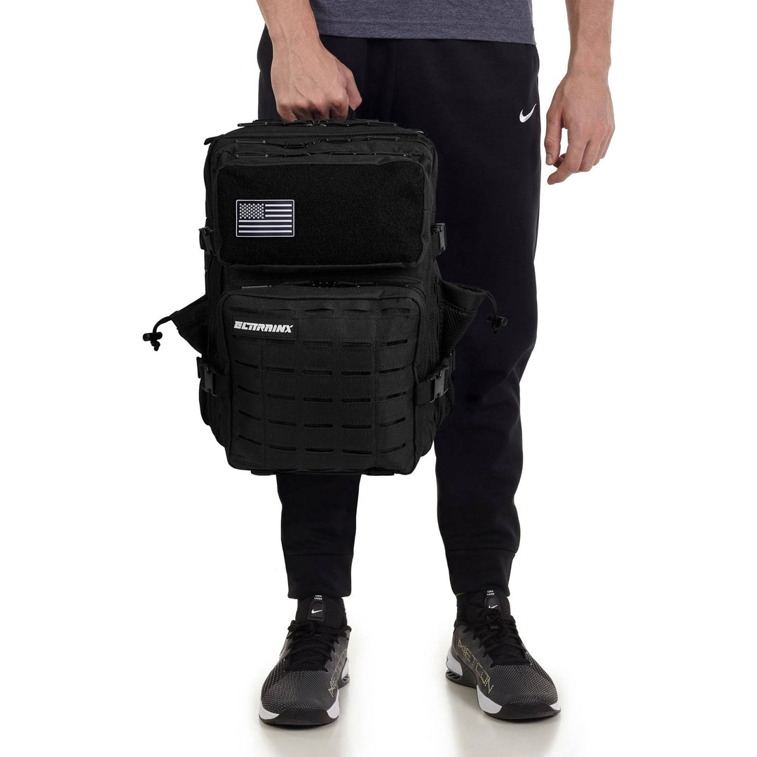 Mochila Táctica V2 25L Negro - Elitex Training