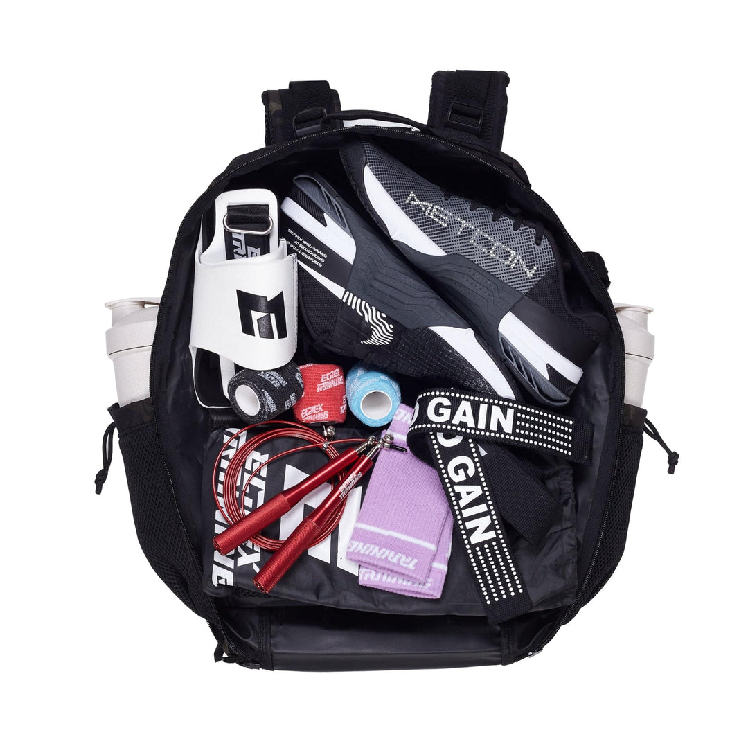 Mochila Táctica 25L All in Negro Camuflaje - Elitex Training