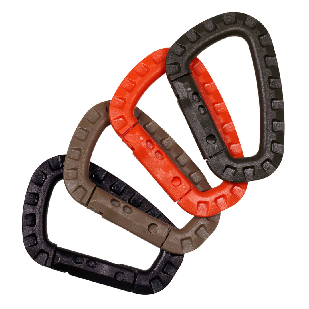 Mosquetón de Plastico (Pack 4) - Elitex Training