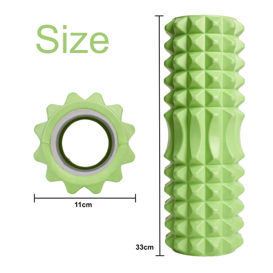 Foam Roller Esponjoso Verde - Elitex Training