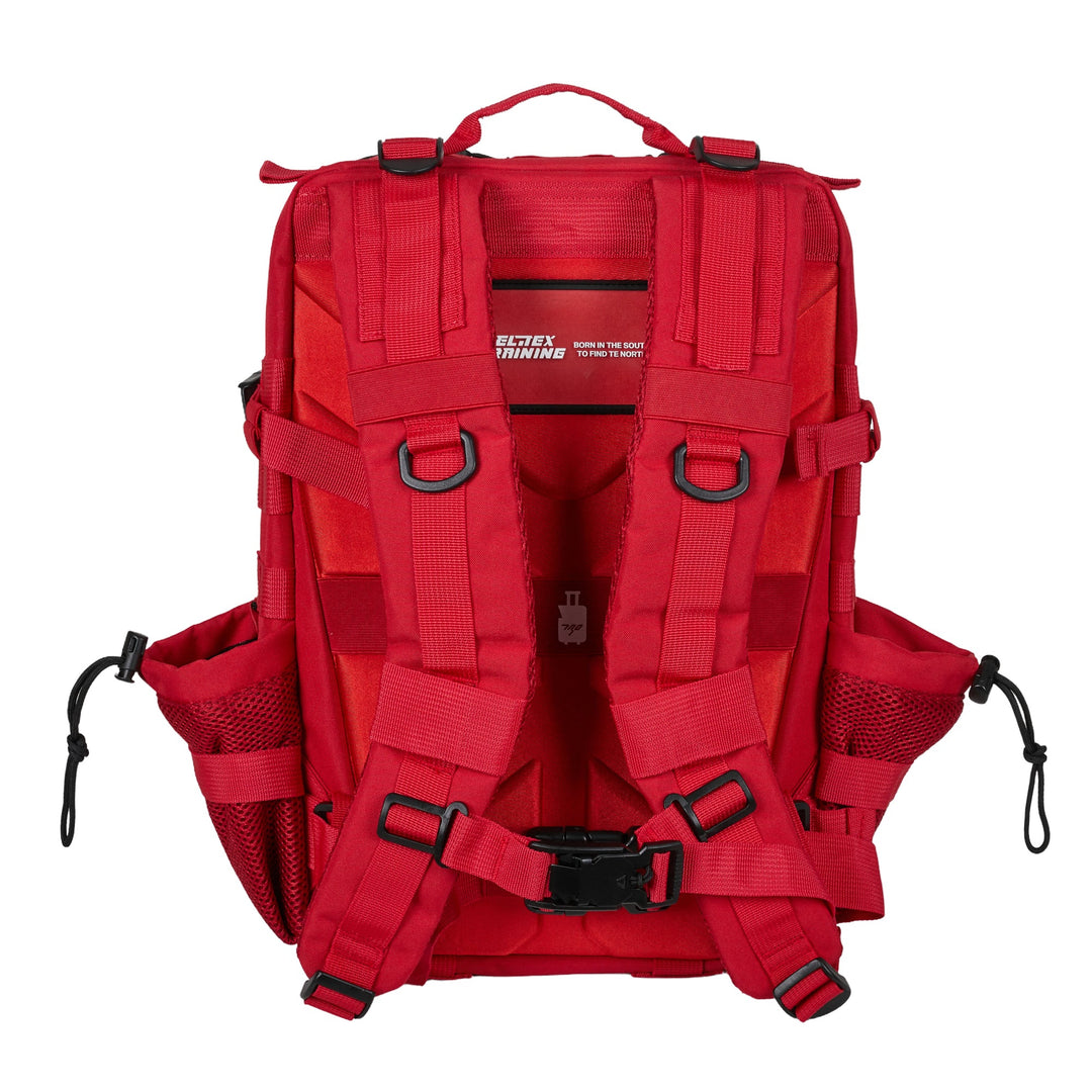 Mochila Táctica 25L All In Rojo - Elitex Training