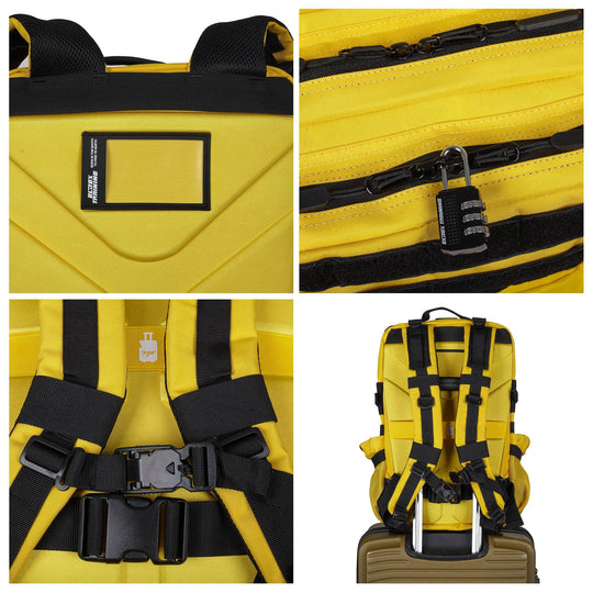 Mochila Táctica V1 45L All In Amarillo - Elitex Training