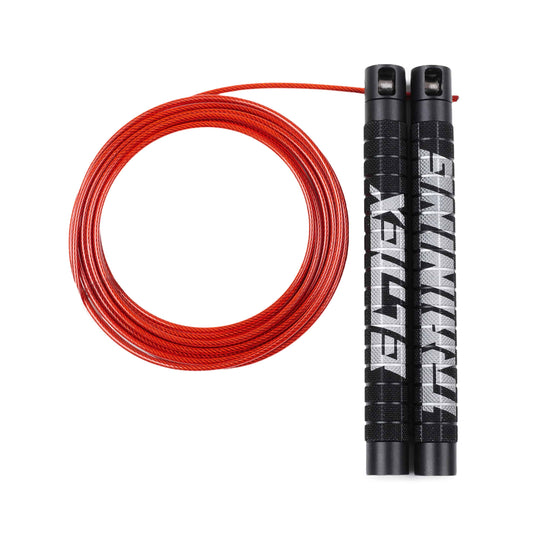 Comba de velocidad PRO Black Mate + Red Rope - Elitex Training