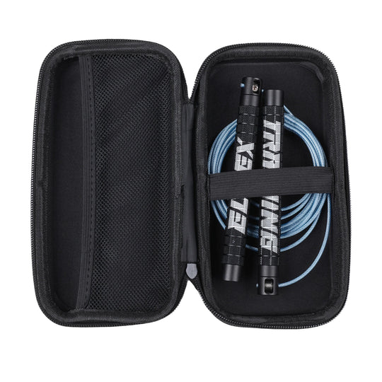 Comba de velocidad PRO Black Mate + Blue Rope - Elitex Training