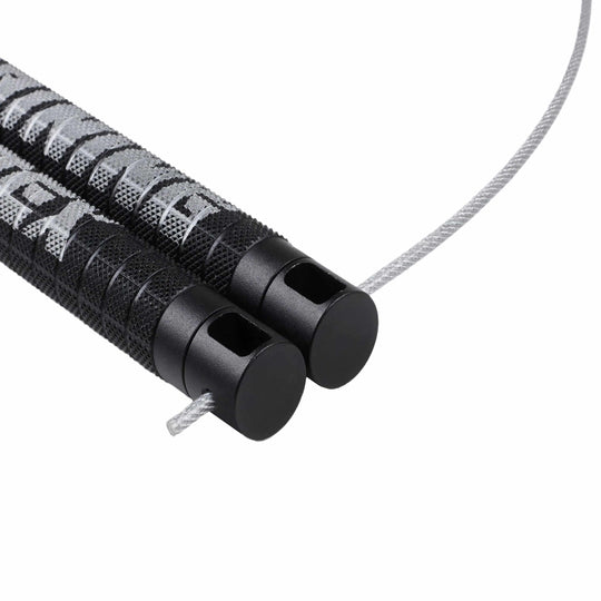 Comba de velocidad PRO Black Mate + Silver Rope - Elitex Training