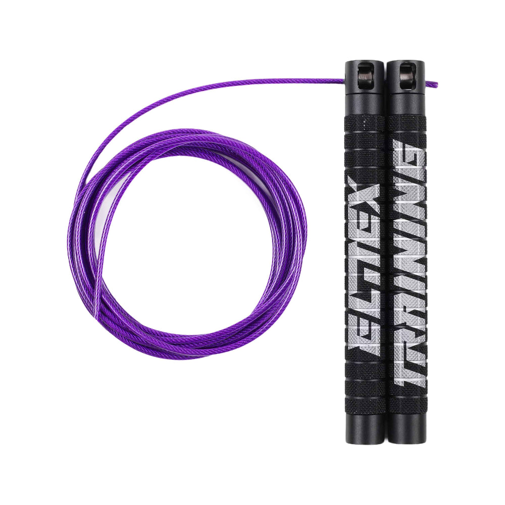 Comba de velocidad PRO Black Mate + Purple Rope