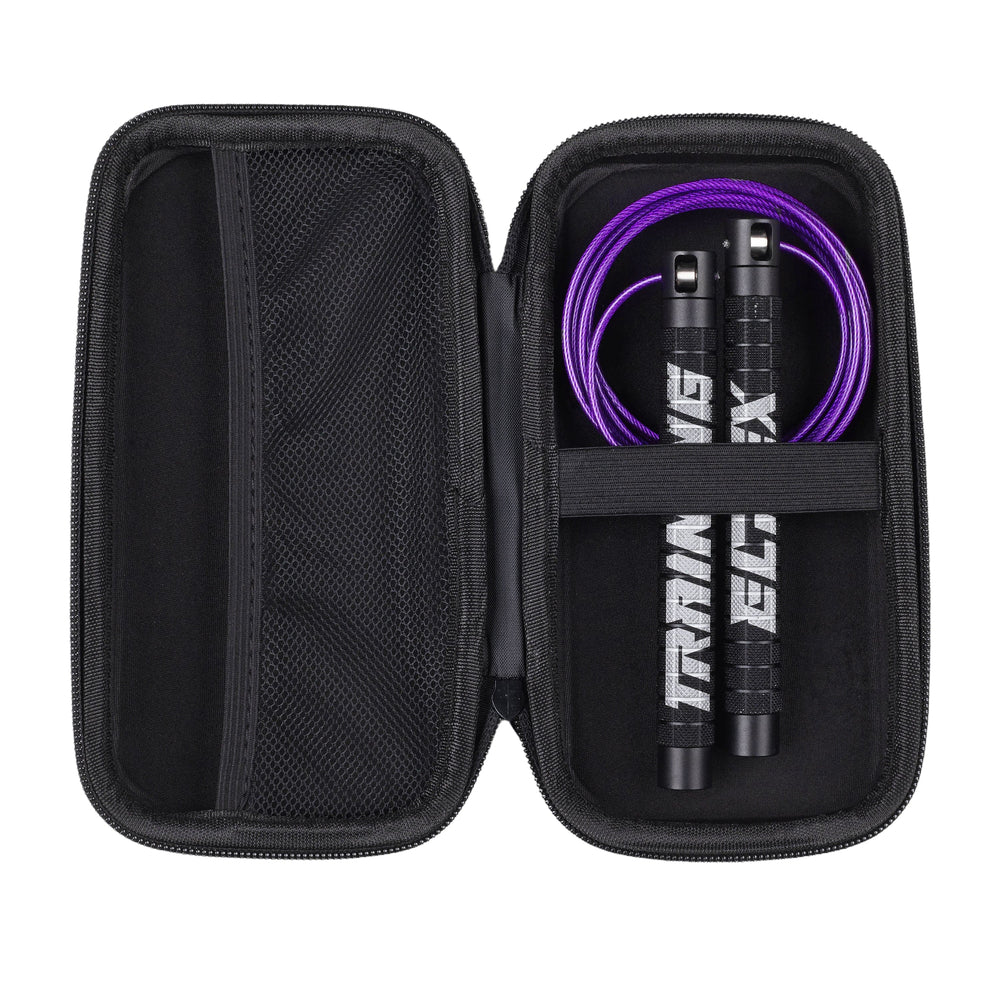 Comba de velocidad PRO Black Mate + Purple Rope