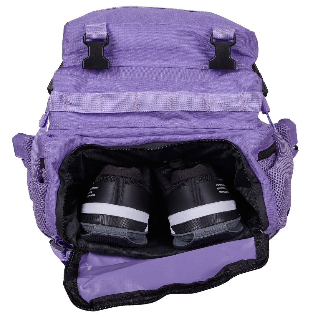 Mochila Táctica 45L con compartimento para comida Lavanda - Elitex Training