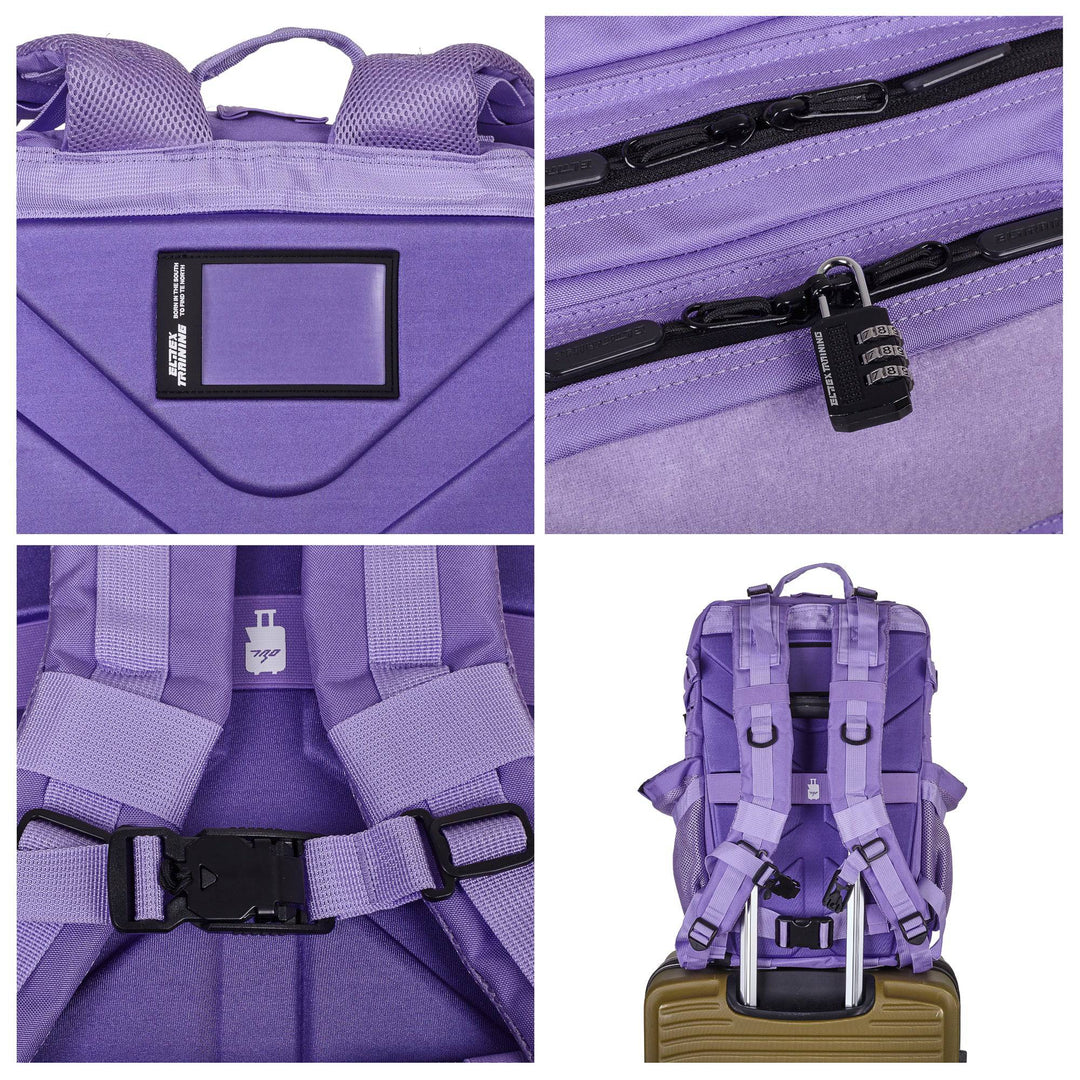 Mochila Táctica V2 45L All In Lavanda - Elitex Training