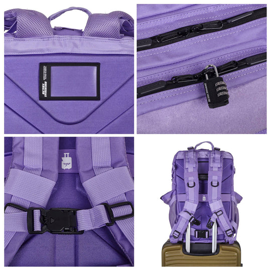 Mochila Táctica V2 45L All In Lavanda - Elitex Training