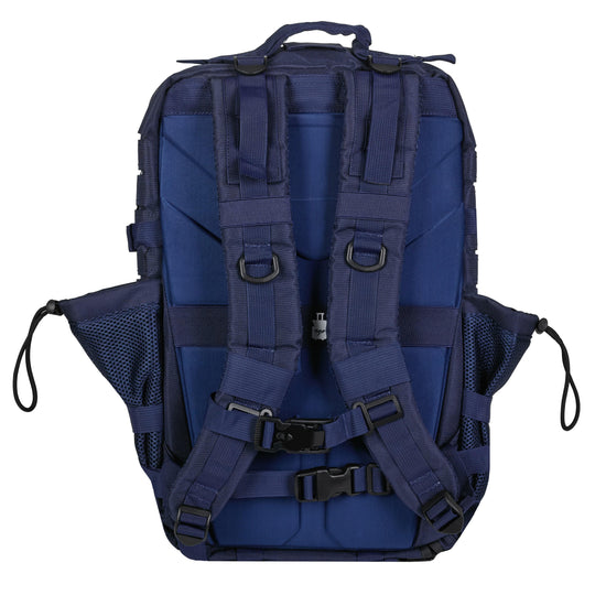 Mochila Táctica V2 45L Azul Marino - Elitex Training