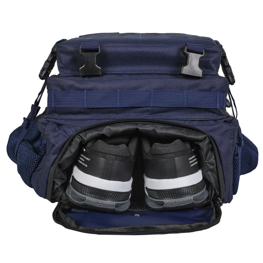 Mochila Táctica V2 45L Azul Marino - Elitex Training