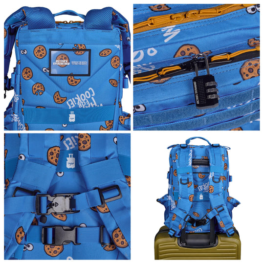 Mochila Táctica 25L All In Cookie - Elitex Training