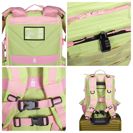Mochila Táctica 25L All In Passion Lime - Elitex Training