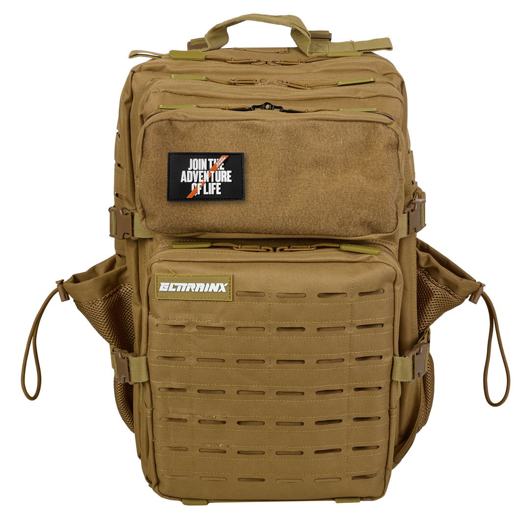 Mochila Táctica V2 All In 45L Khaki - Elitex Training