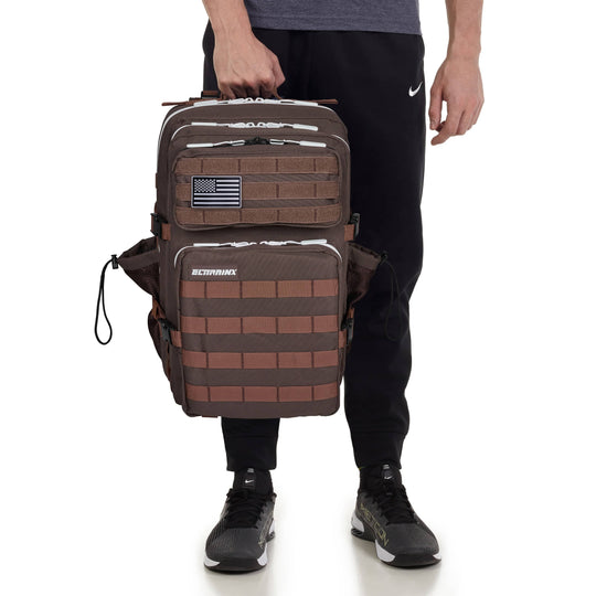 Mochila Táctica V1 All In 45L Coffee - Elitex Training