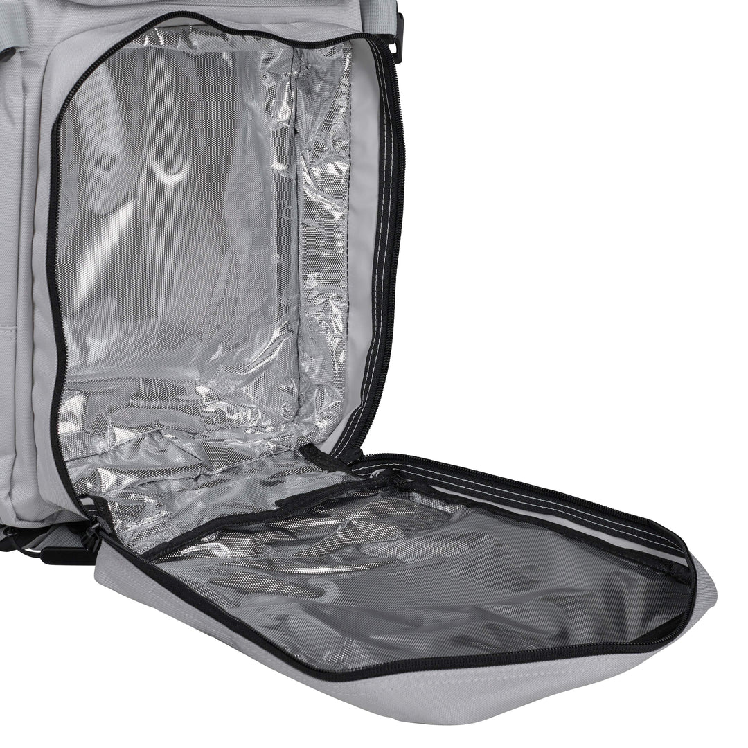 Mochila Táctica 45L con compartimento para comida Silver - Elitex Training