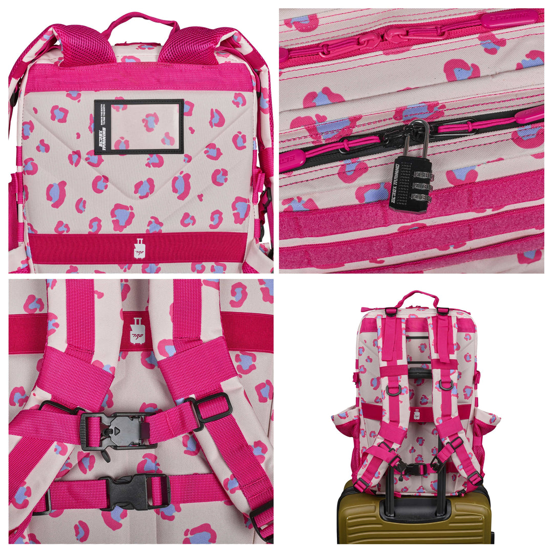 Mochila Táctica V1 All In 45L Cream Leopard - Elitex Training