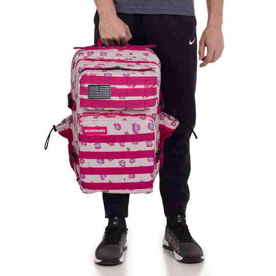 Mochila Táctica V1 All In 45L Cream Leopard - Elitex Training