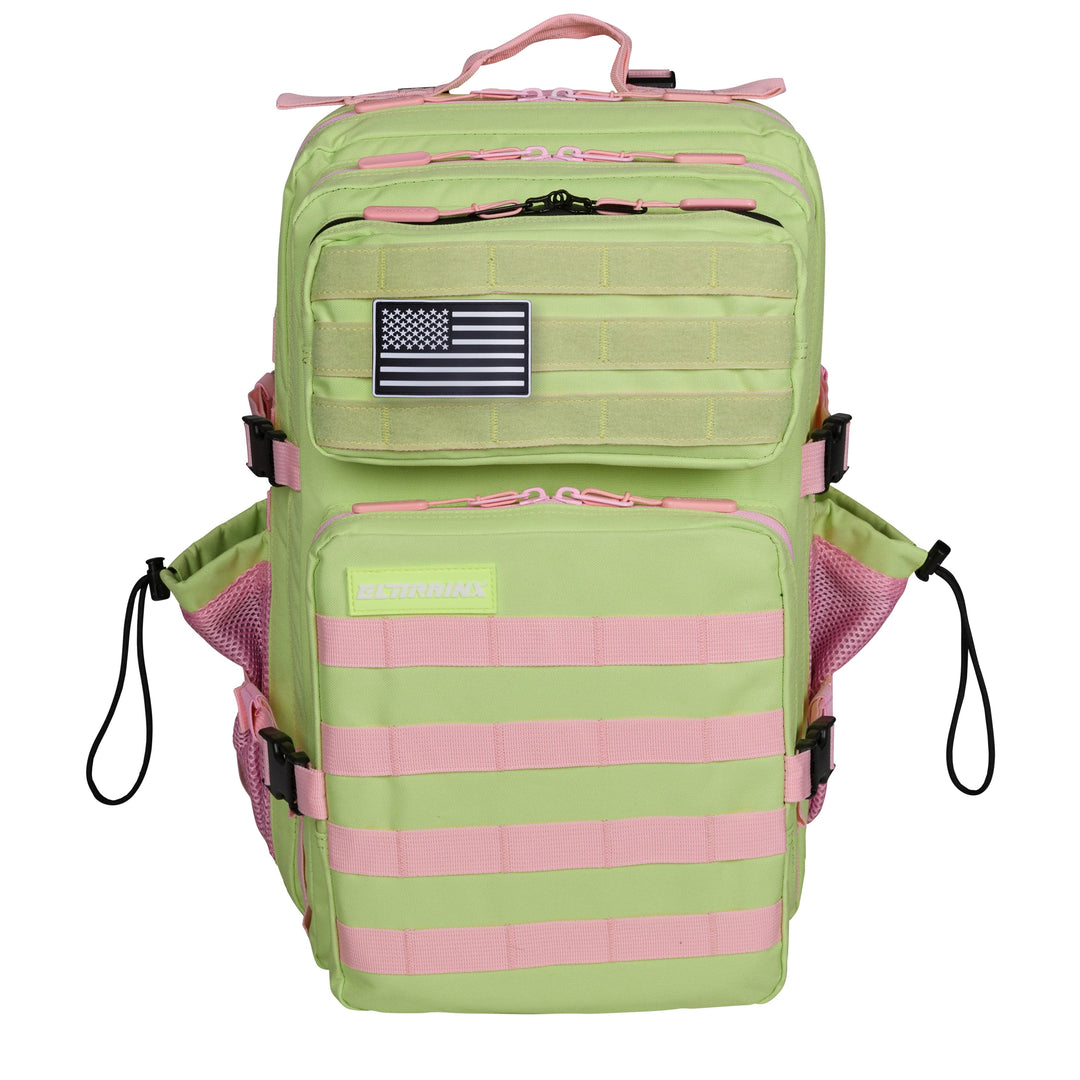 Mochila Táctica V1 All In 45L Passion Lime - Elitex Training