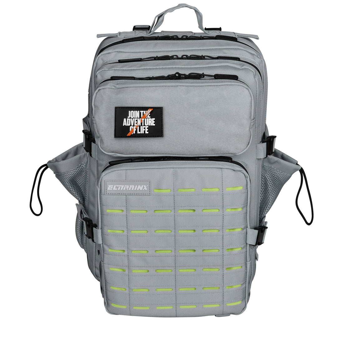 Mochila Táctica V2 45L All In Silver Lime - Elitex Training