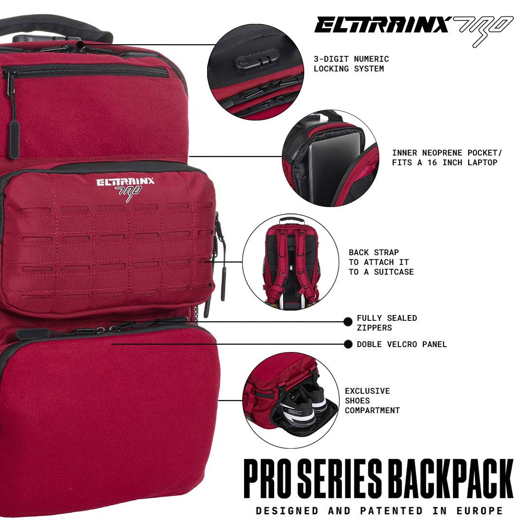 Mochila Pro Series 45L Dark Red - Elitex Training