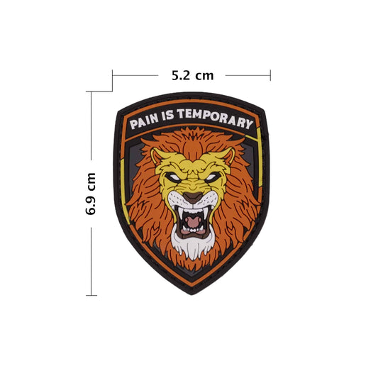 Parche Leon Pain is Temporary - Elitex Training