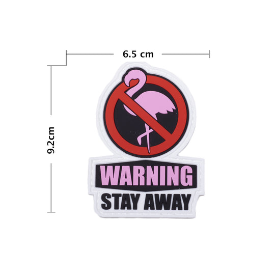 Parche Flamingos Stay Away - Elitex Training
