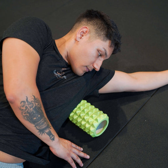 Foam Roller Esponjoso Verde - Elitex Training