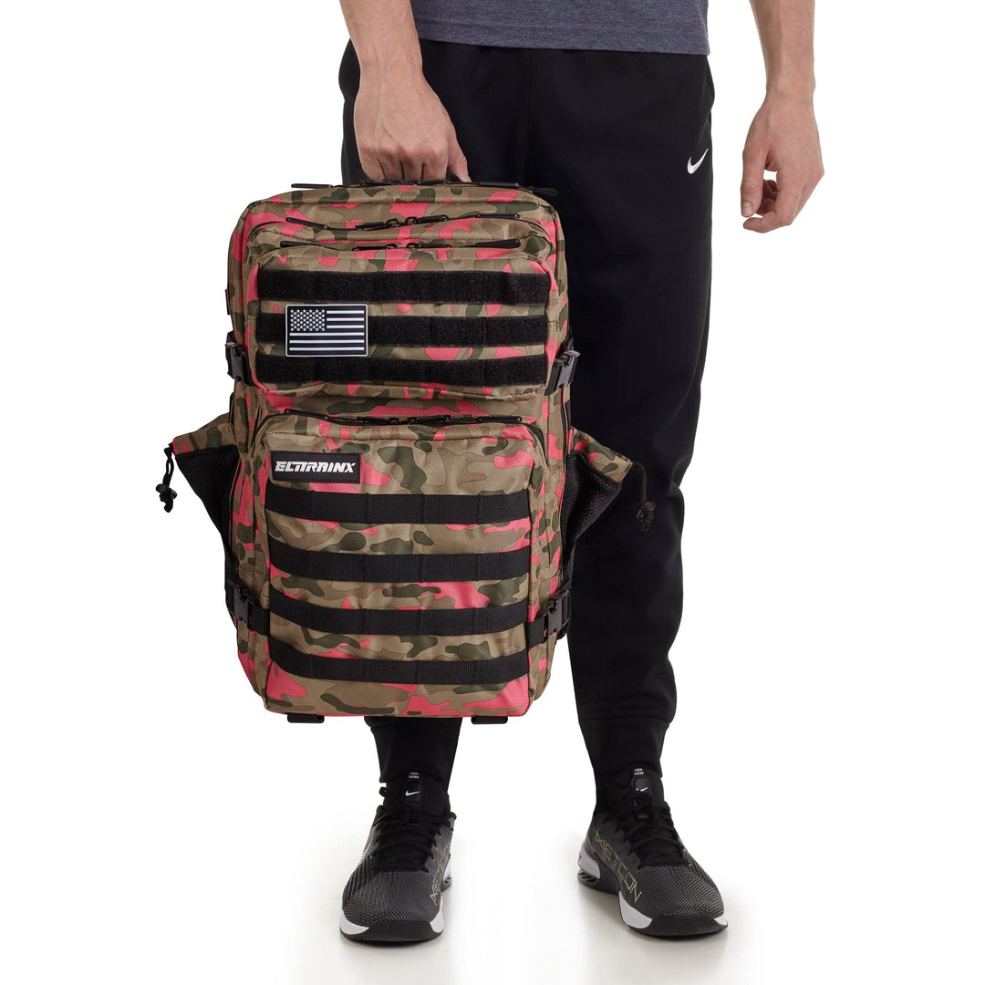Mochila Táctica V1 45L All in Rosa Camuflaje - Elitex Training