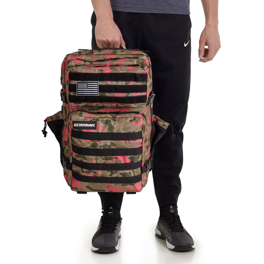 Mochila Táctica V1 45L All in Rosa Camuflaje - Elitex Training