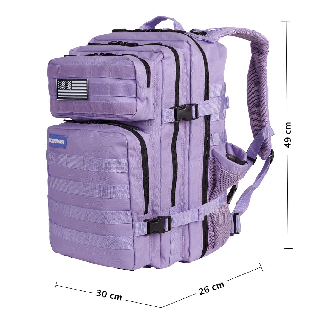 Mochila Táctica V1 45L All In Lavanda - Elitex Training