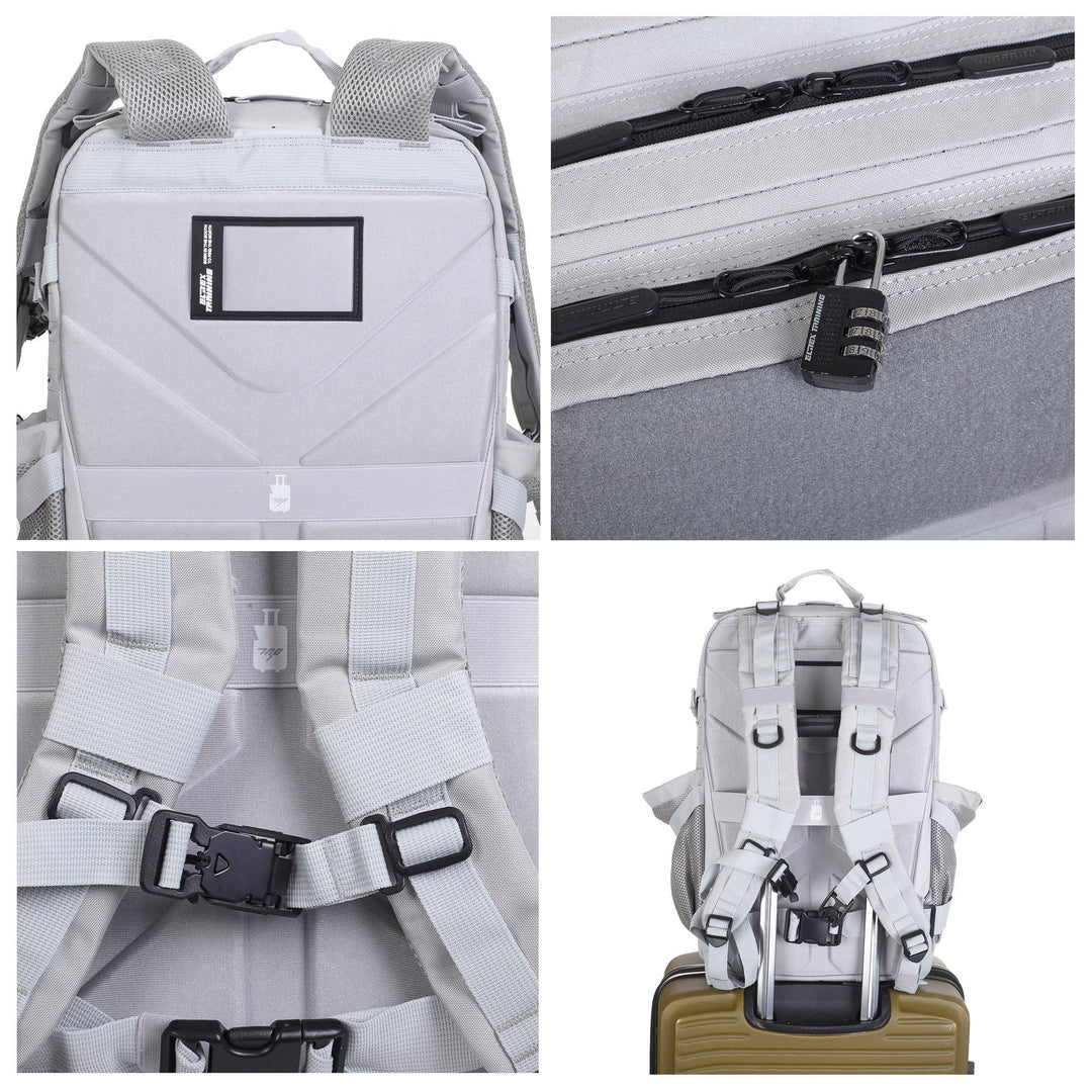 Mochila Táctica V2 45L All In Silver - Elitex Training