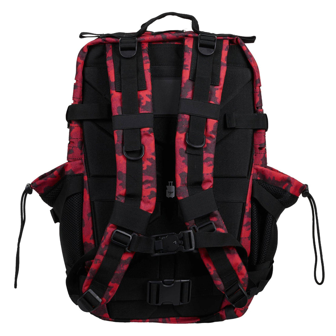 Mochila Táctica V2 All in 45L Rojo Camuflaje - Elitex Training