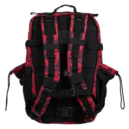 Mochila Táctica V2 All in 45L Rojo Camuflaje - Elitex Training