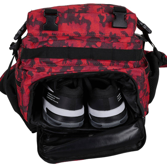 Mochila Táctica V2 All in 45L Rojo Camuflaje - Elitex Training