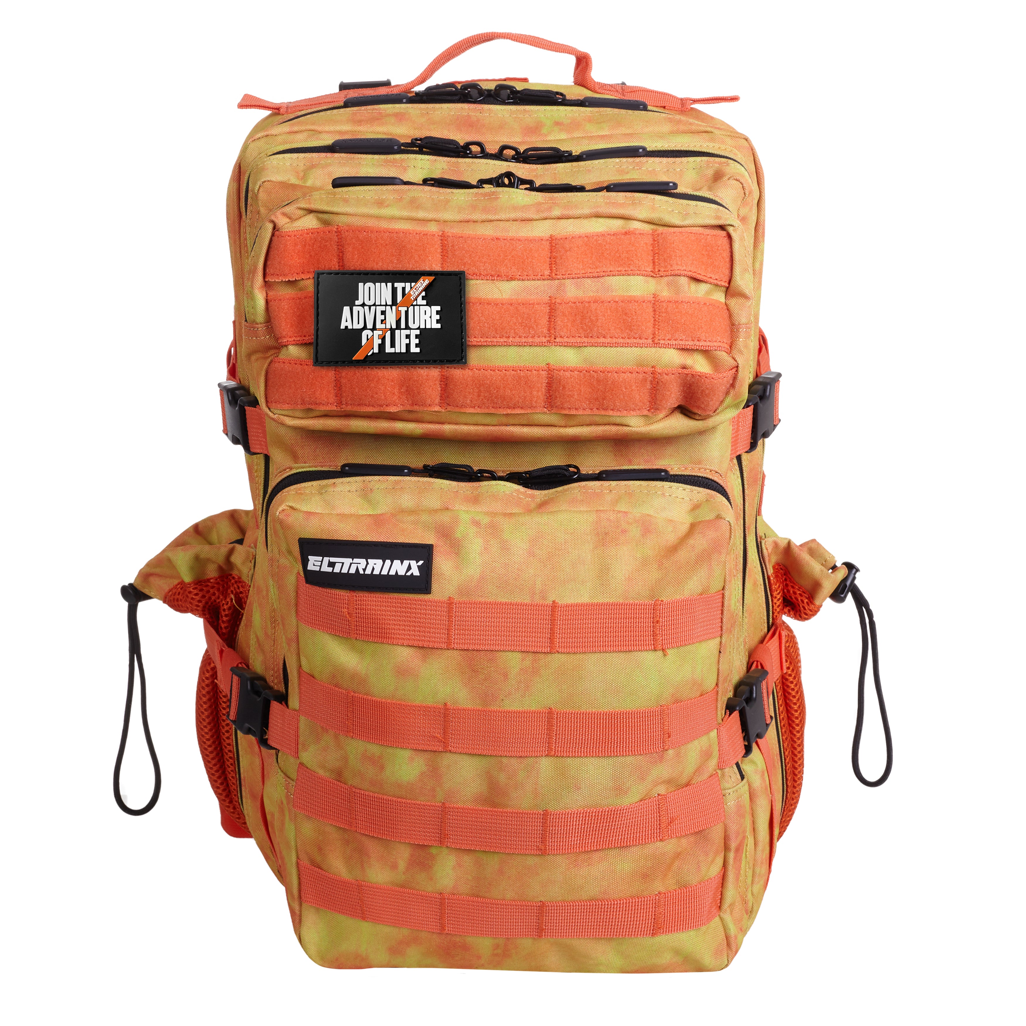 Mochila Táctica V1 45L All In Jungla Naranja - Elitex Training