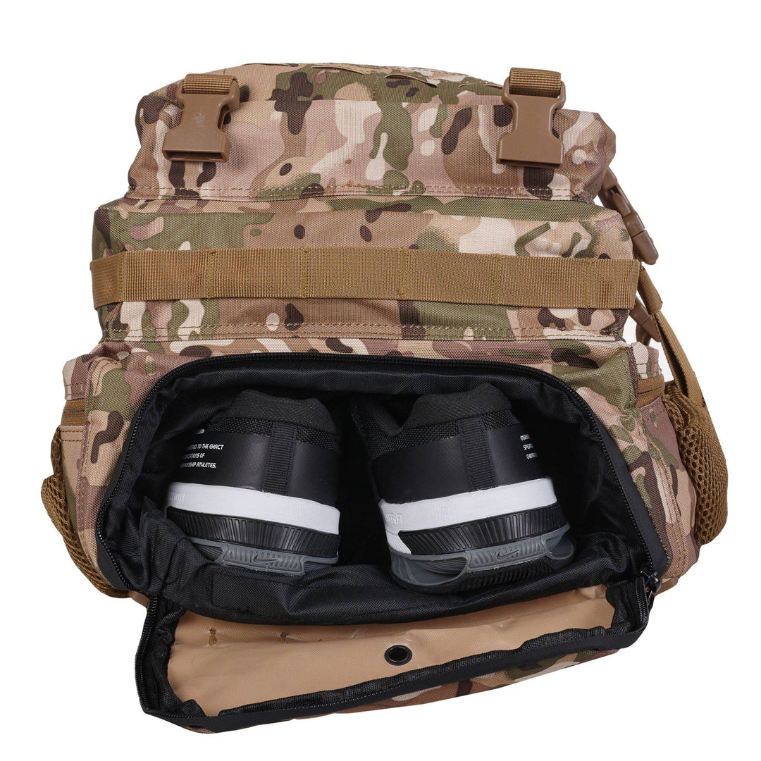 Mochila Táctica V2 45L All In Camuflaje Militar - Elitex Training