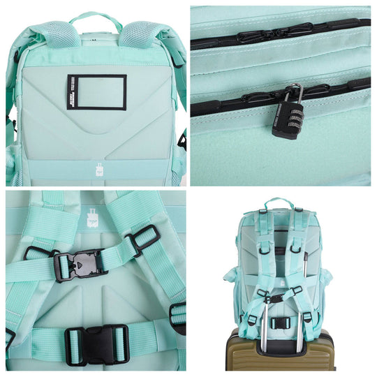 Mochila Táctica V2 45L All In Mint Green - Elitex Training
