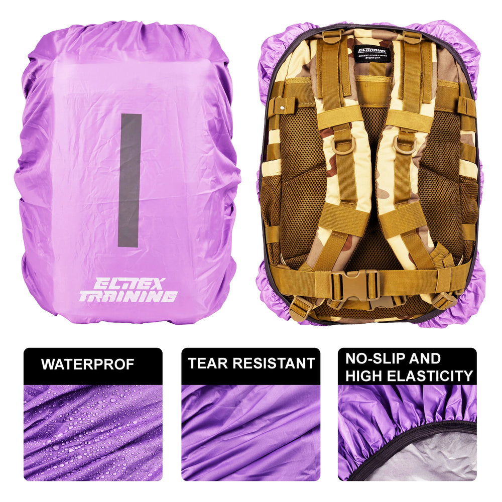 Funda protectora Lavanda para Mochila 45L - Elitex Training