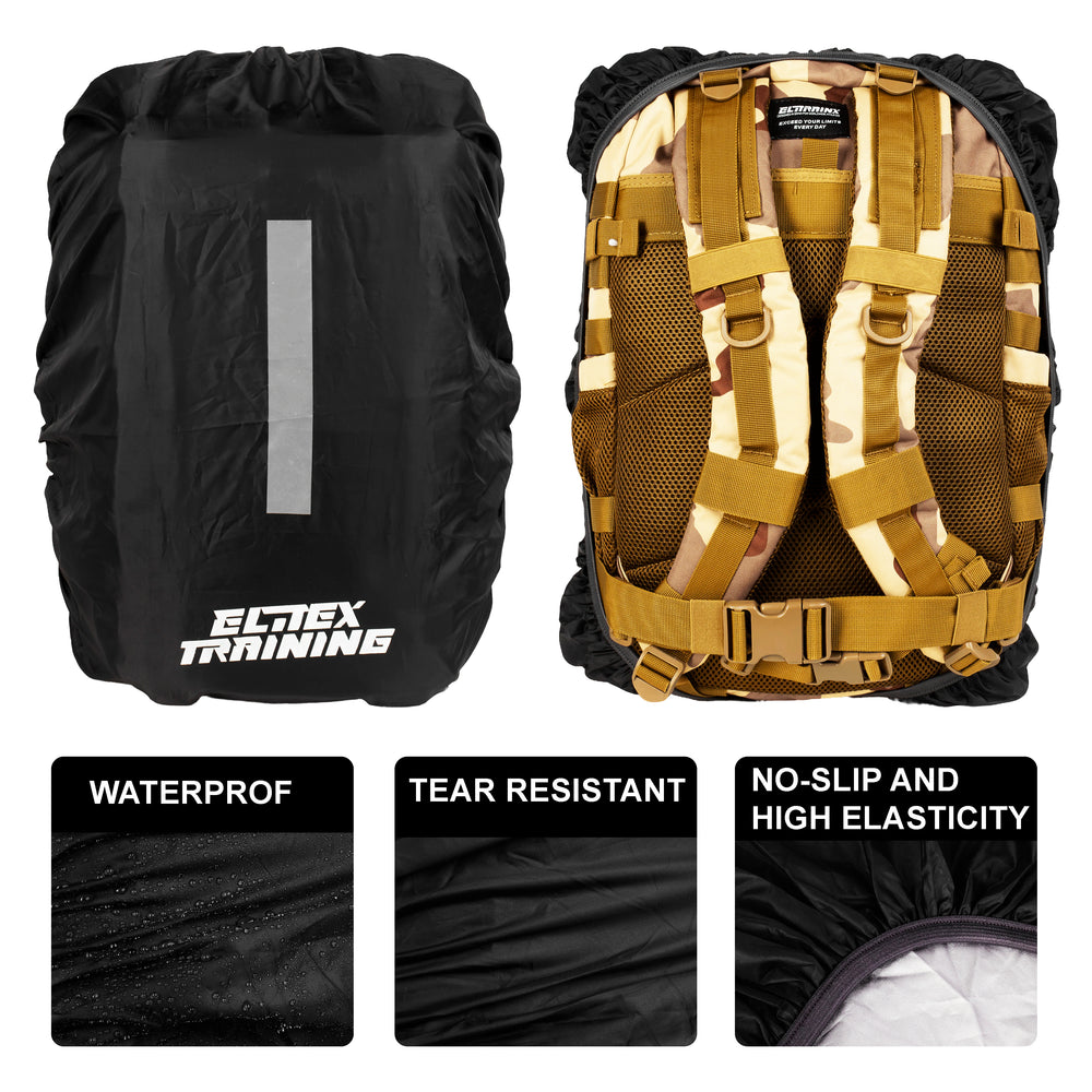 Funda protectora Negro para Mochila 45L - Elitex Training