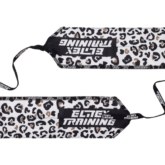 Muñequeras de Tela para Cross Training y Halterofilia - Leopardo - Elitex Training