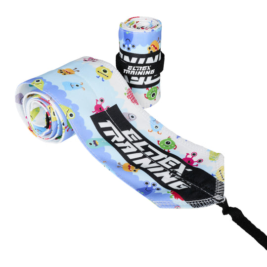 Muñequeras de Tela para Cross Training y Halterofilia - Monstruos - Elitex Training