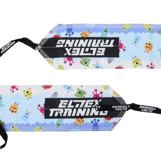 Muñequeras de Tela para Cross Training y Halterofilia - Monstruos - Elitex Training