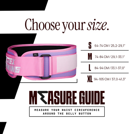 Cinturón Lumbar Lavanda - Elitex Training