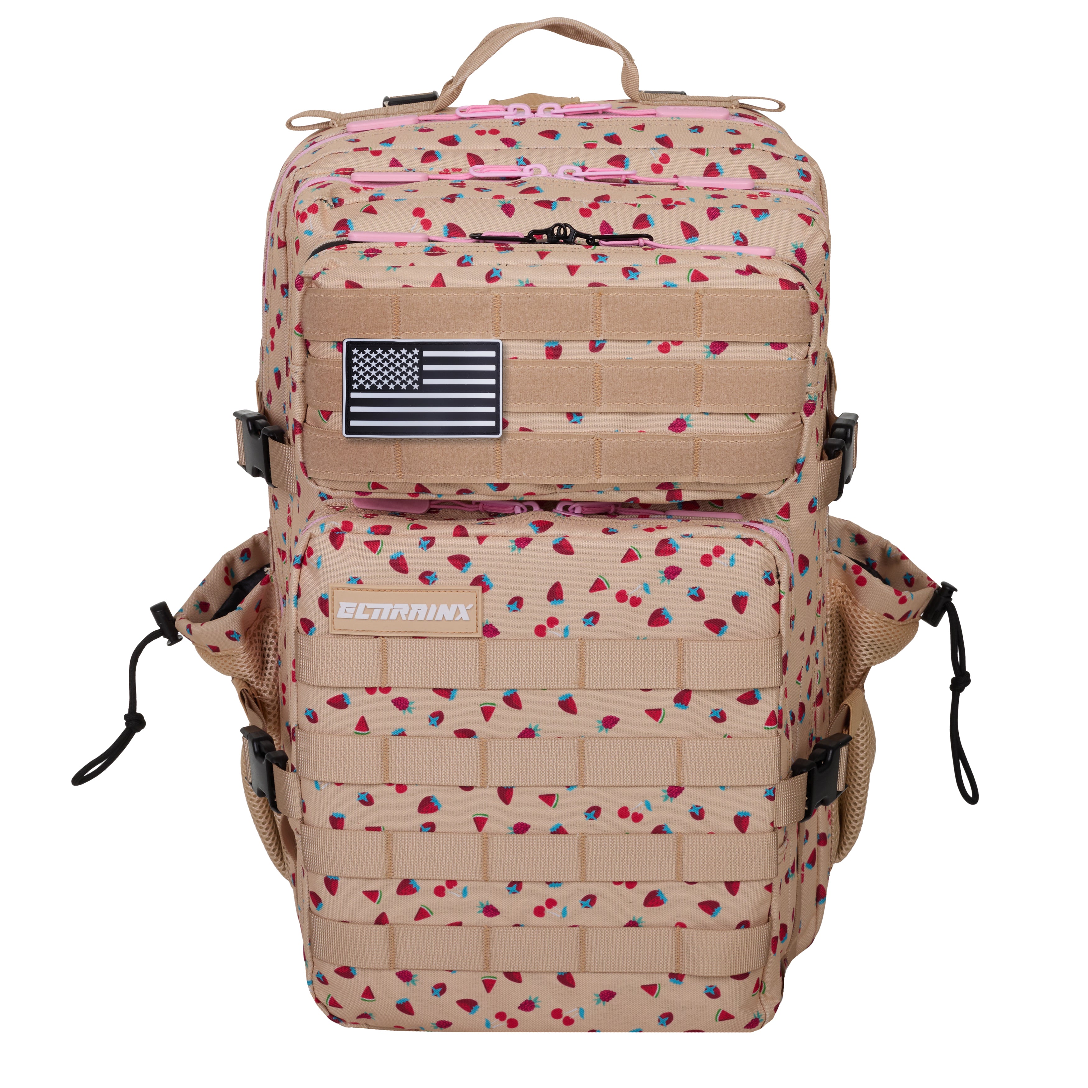 Mochila Táctica V1 45L All in Strawberry - Elitex Training