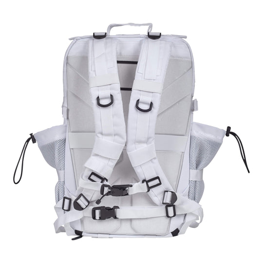 Mochila Táctica V2 45L All in Blanco y Azul - Elitex Training