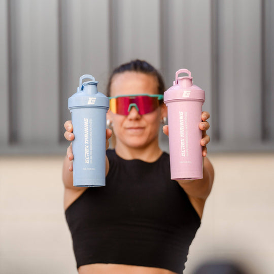 Eco-Shaker Sostenible de 600ml Rosa - Elitex Training